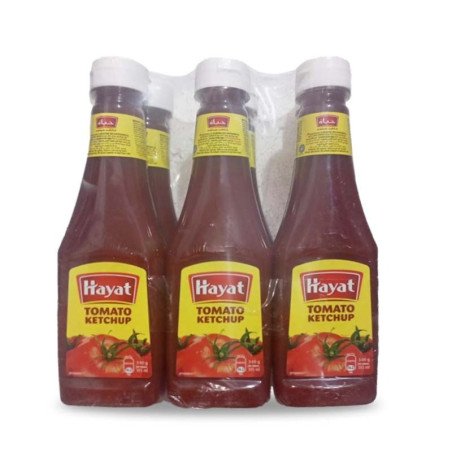 Ketchup Hayat Squeeze Bottle 340GM