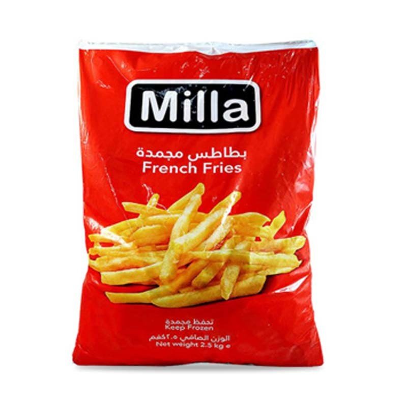 French Fries Milla 9mm uncoated