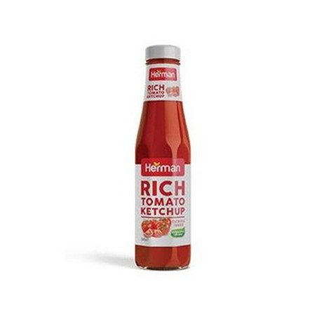 Herman Ketchup Rich 340gms glass bottle