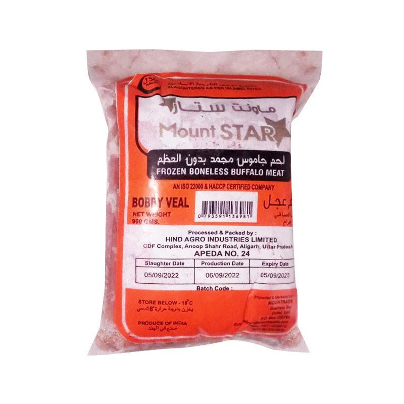 Bobby Veal 900gm Mount Star