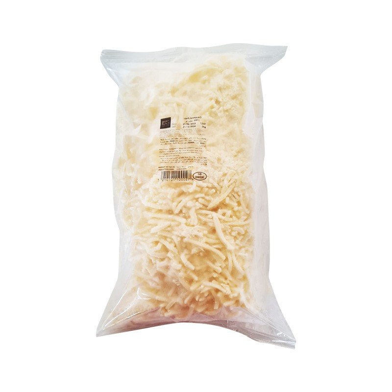 Mozzarella Shredded Cheese Soprano 2Kg
