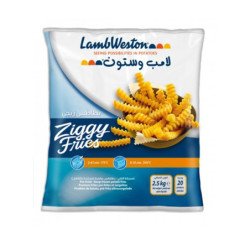 Lamb Weston Ziggy Fries 2.5kg