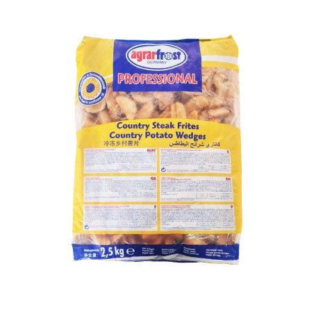 Potato Wedges Agrarfrost Spicy coated 2.5kg